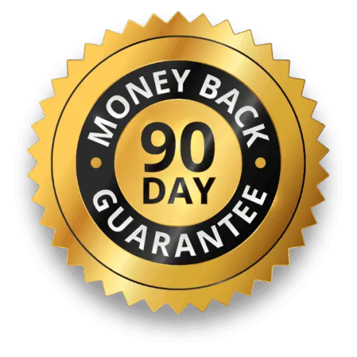 90 days money back guarantee